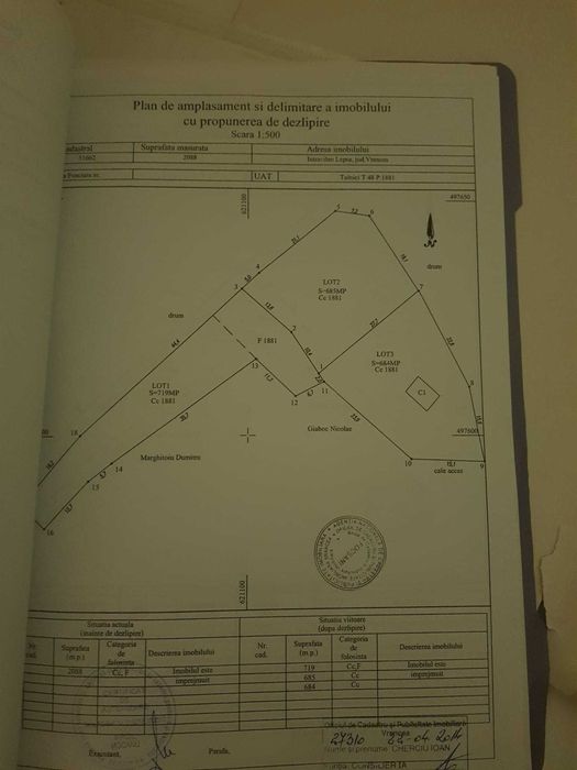 Teren statiunea  Lepsa