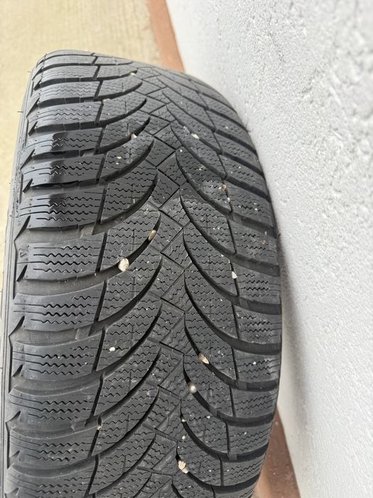 Jante aliaj  17 Vw cu anvelope iarna