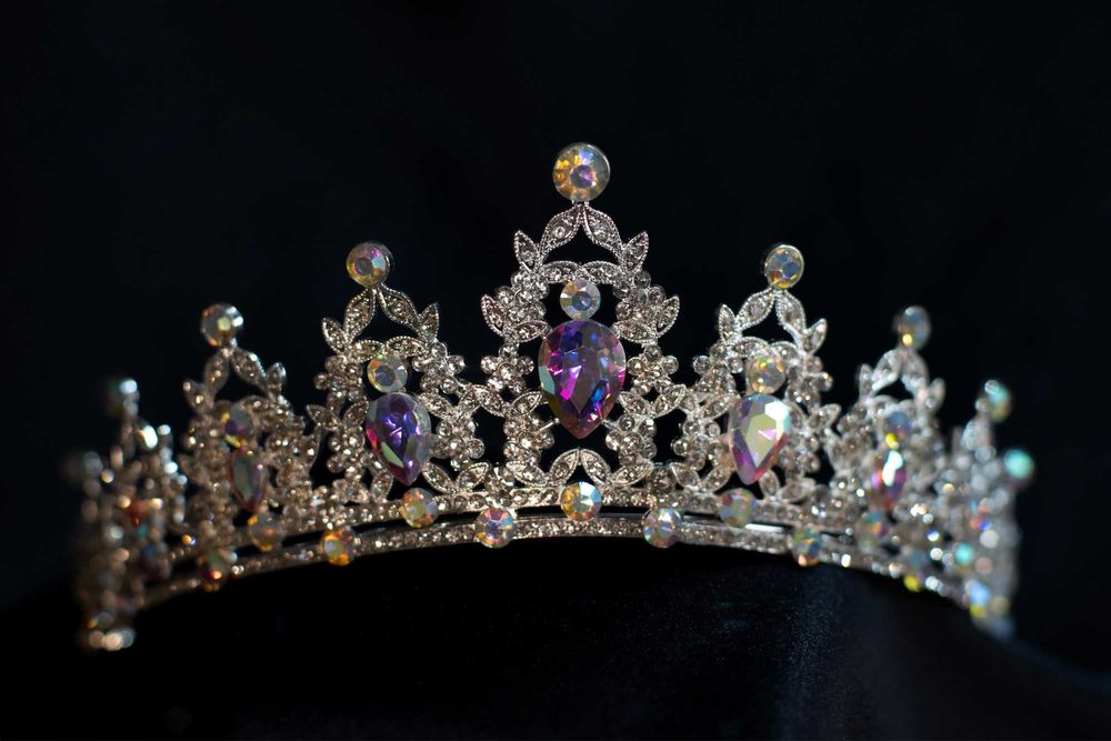 Корона Swarovski Aurore Boreale. Доставка включена.