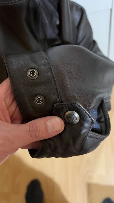 Geaca piele Massimo Dutti NOUA, cu eticheta, marime XL