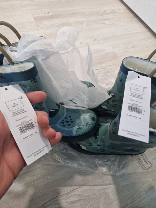 Детски гумени ботуши