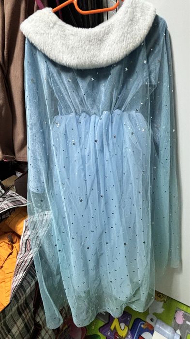 Платье Эльзы на 5-6 лет