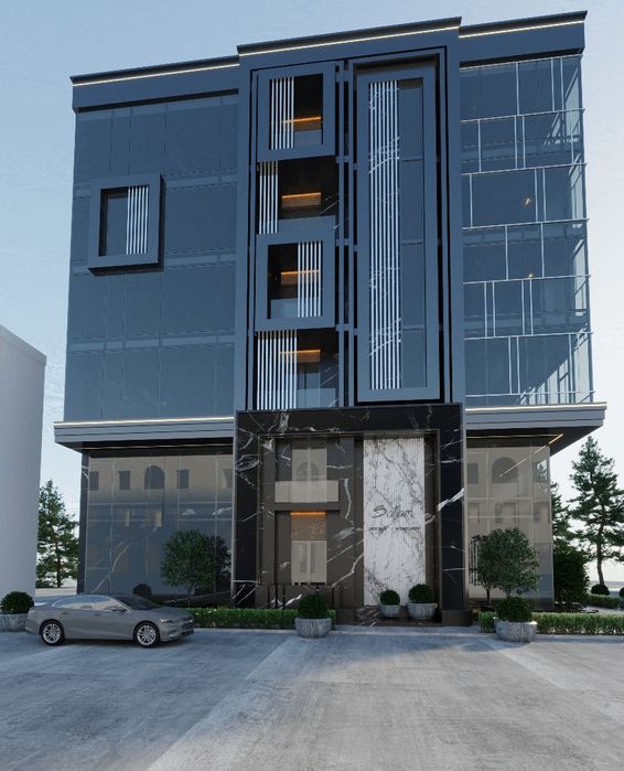 Центр! Аренда! 5-этажная здания (новая) с общей  площадью 4500м² своя