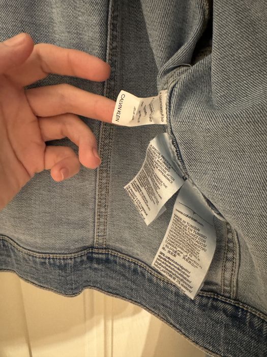 Geaca de blugi Calvin Klein Jeans