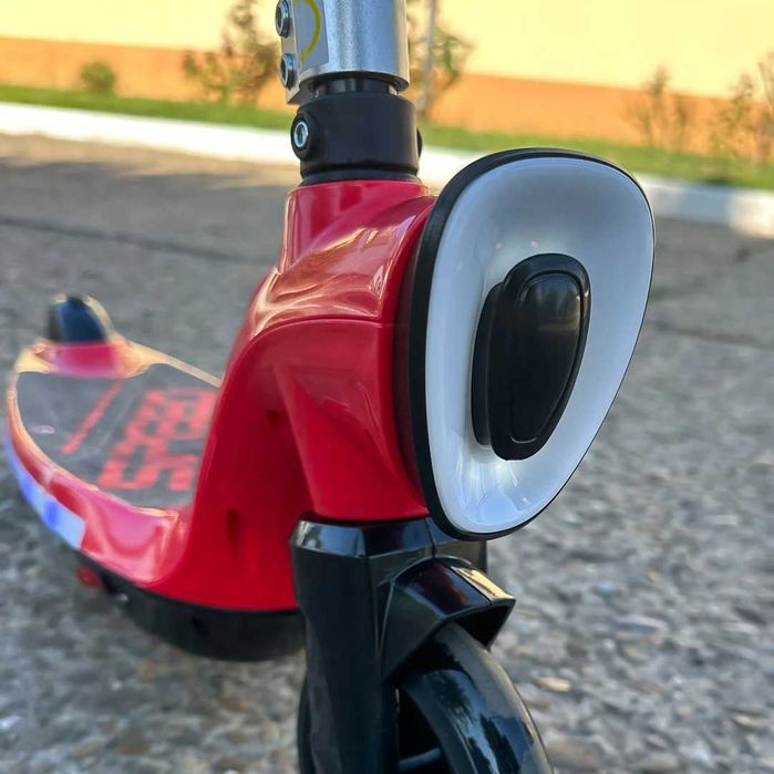 Trotineta electrica Kinderauto BJKL168, 45W, 12V 7Ah roti moi RED