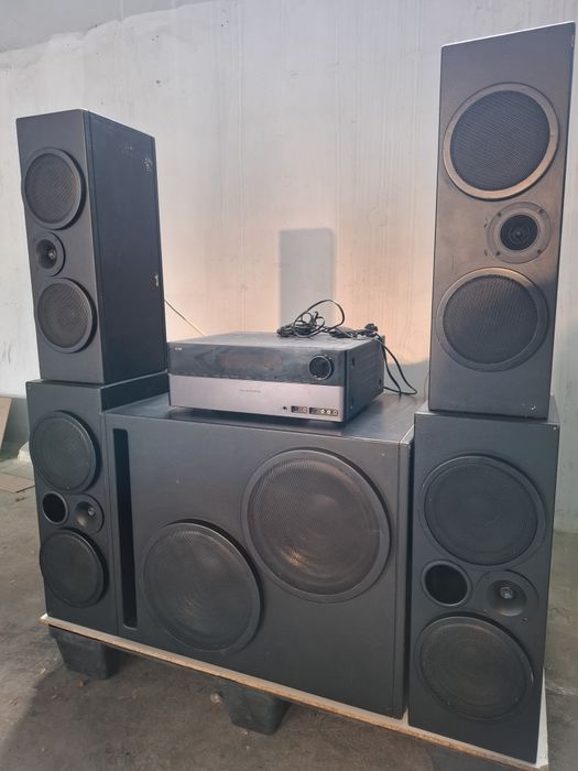 Професионално озвучаване 4+1 – 2x12” активен бас, 2x8”, 2x6.5”
