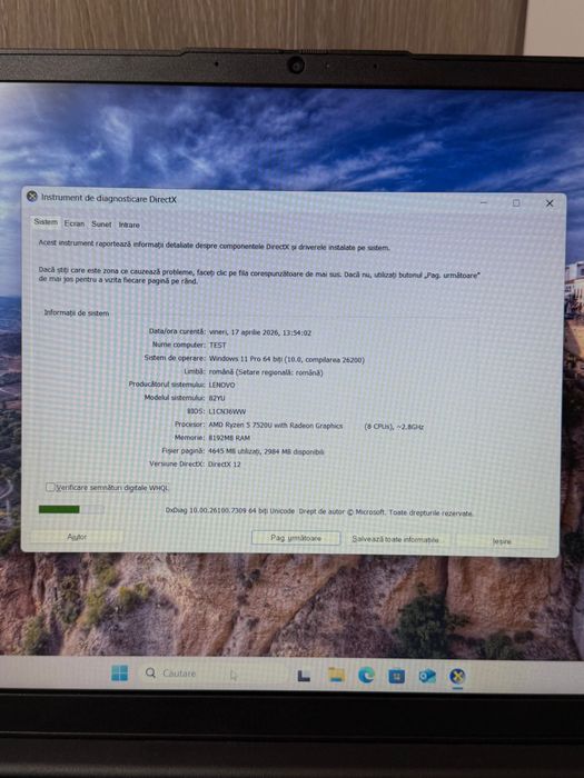 Laptop Lenovo V15 G4 AMN - Amd Ryzen 5 7520U / 8 RAM / 512 SSD