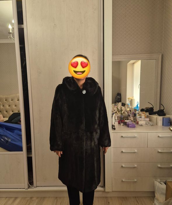 Шуба норковая, стриженая