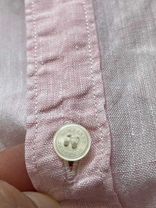 BURBERRY camasa din in, marime M