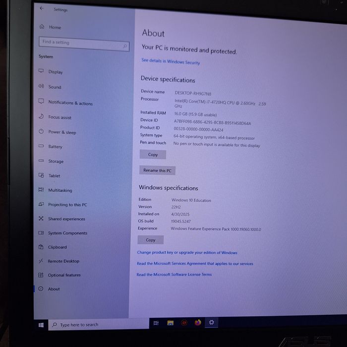 Лаптоп  ASUS  G771JW  ROG  17.3"