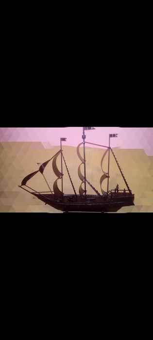 Продам корабль ручной работы из метала