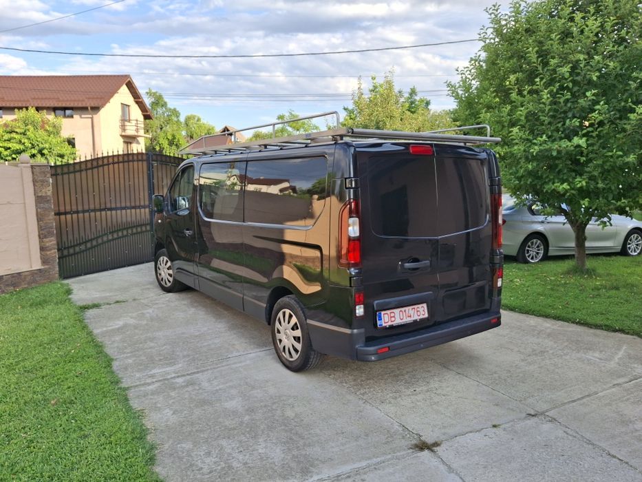 Renault trafic/ Opel vivaro dublu cabine 6 locuri  model lung XXL