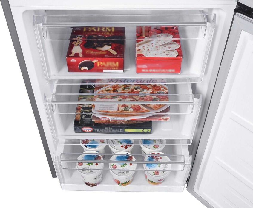 Хладилник с фризер HANSEATIC HKGK18560CNFDI 185см.