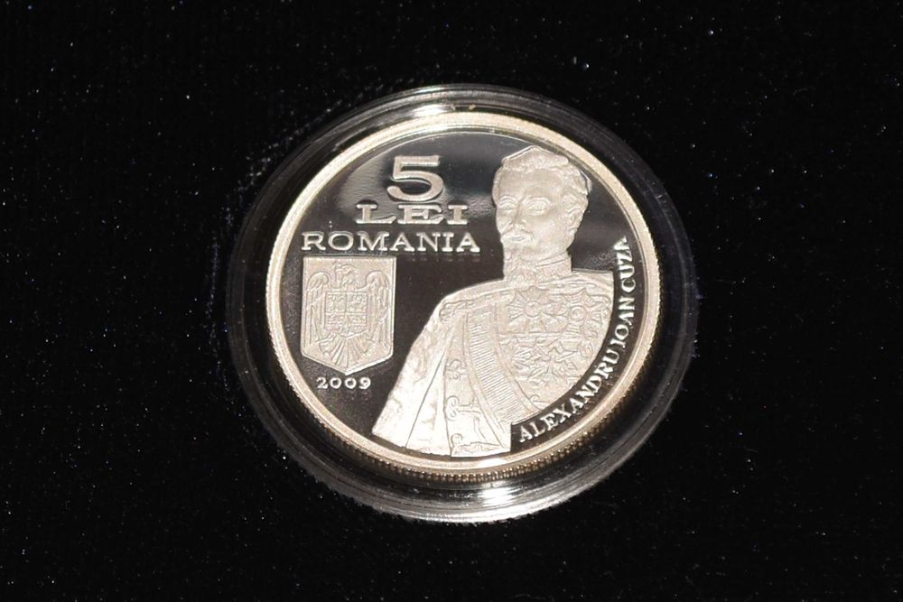 Monedă argint BNR -  înfiinţarea Statului Major General al Armatei