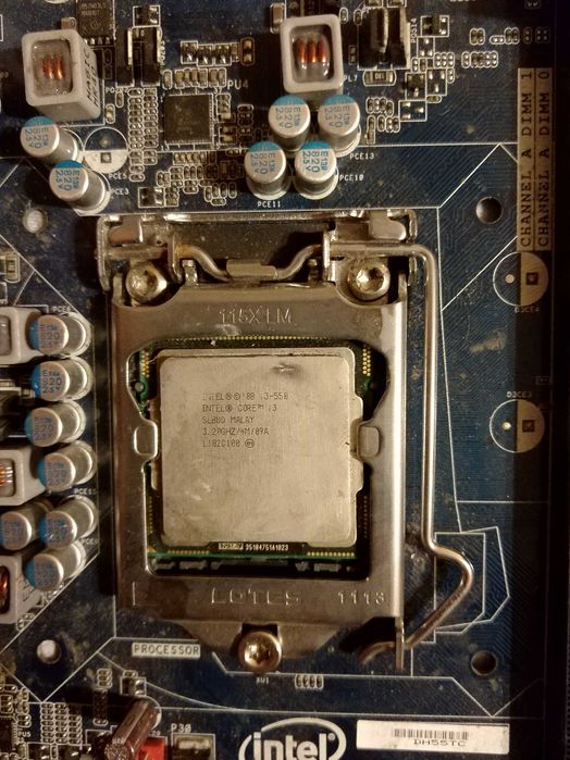 Дъно Intel DH55TC с процесор i3 550