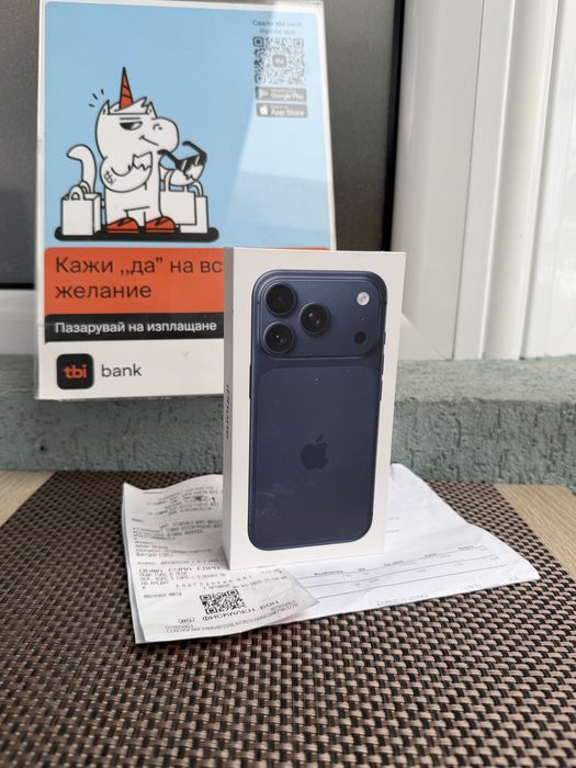 512!*ЛИЗИНГ*52€/м iPhone 17 Pro*Blue айфон 17 про син 512