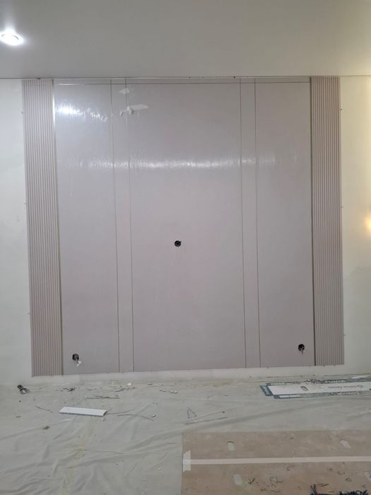 Установка бамбук панелей