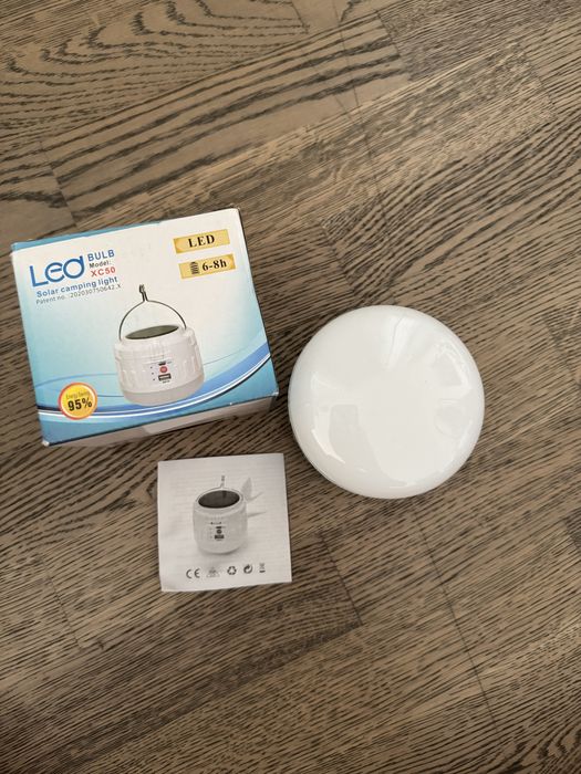 Солнечный кемпинговый фонарь