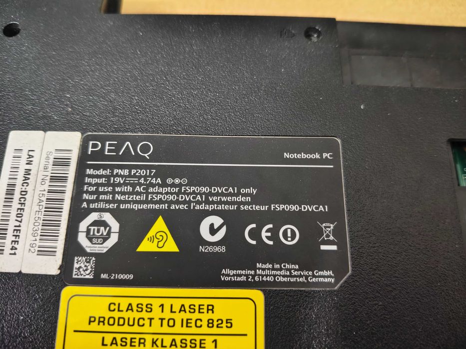 Dezmembrez Medion Peaq P2017 I7 6500U mb ok