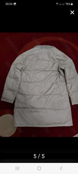 Vind geaca lunga groasă mar L