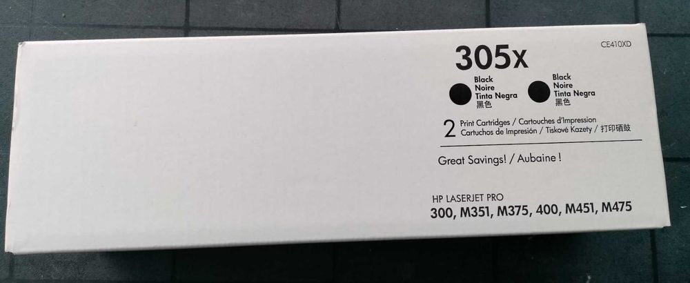 HP 305X (CE410X) - DUAL toner