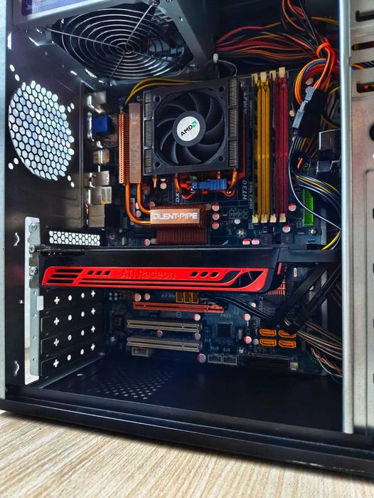 Retro gaming PC Windows XP Phenom X4, RADEON HD 5770 dezm