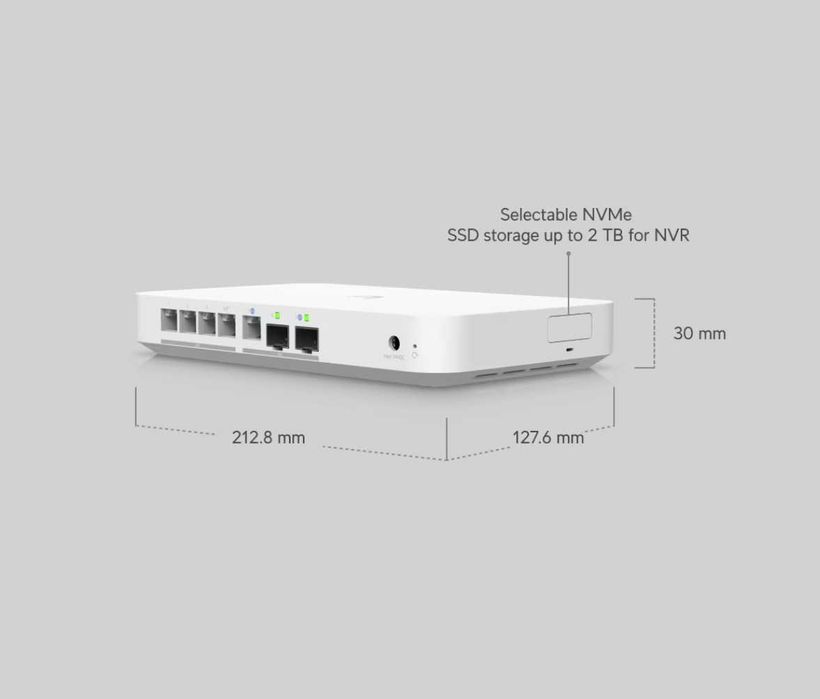 Ubiquiti UniFi Cloud Gateway Fiber UCG-Fiber 10G – No Storage