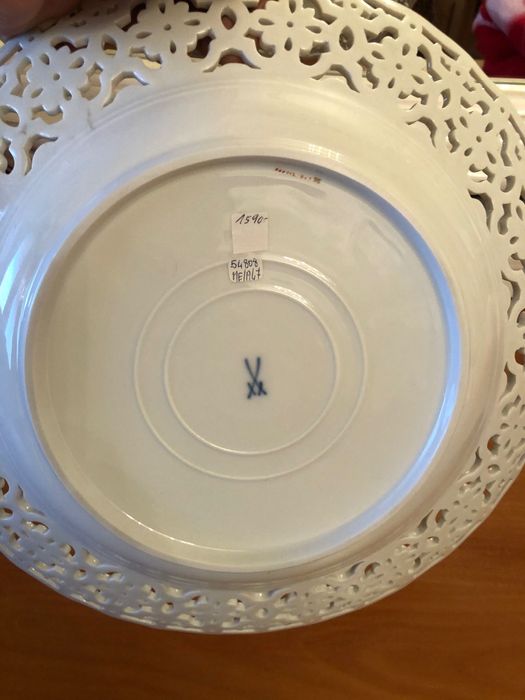 Фарфор Мейсон, Тарелки