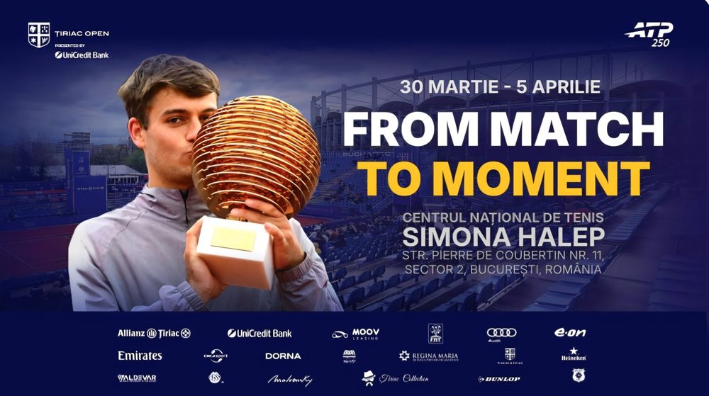 2 bilete finala tiriac open 5 apr26