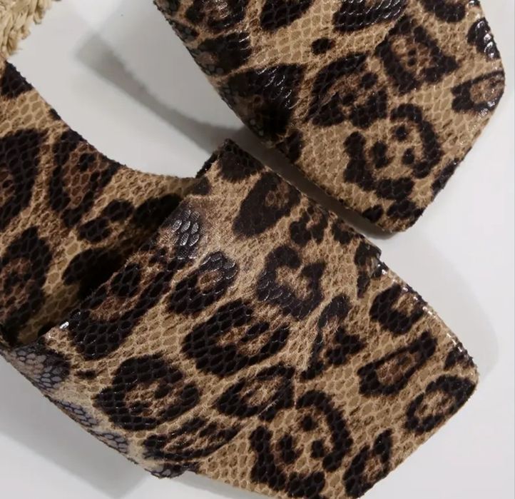 Продам леопардовые шлёпанцы