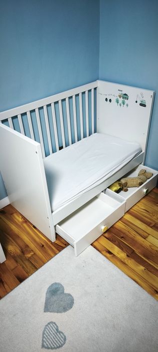 Бебешко легло IKEA Stuva + матрак