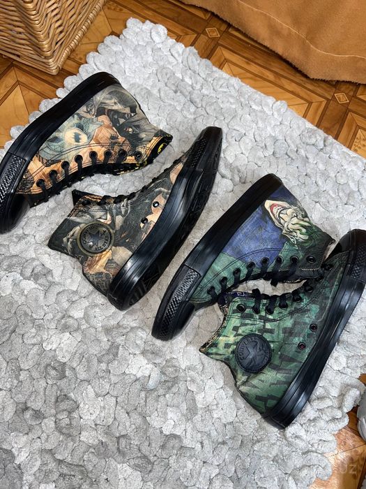 Кеды Converse all star x DC Comics "Batman" "Joker"