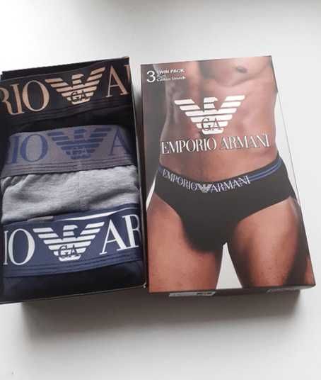 Chiloti Emporio Armani , 3 perechi, bumbac, masura M