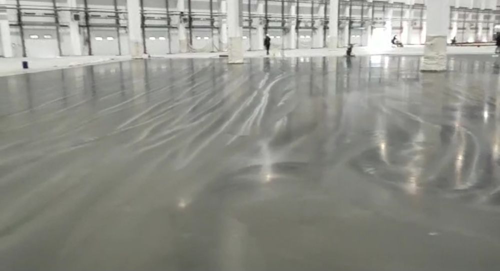 Промышленные полы топпинг