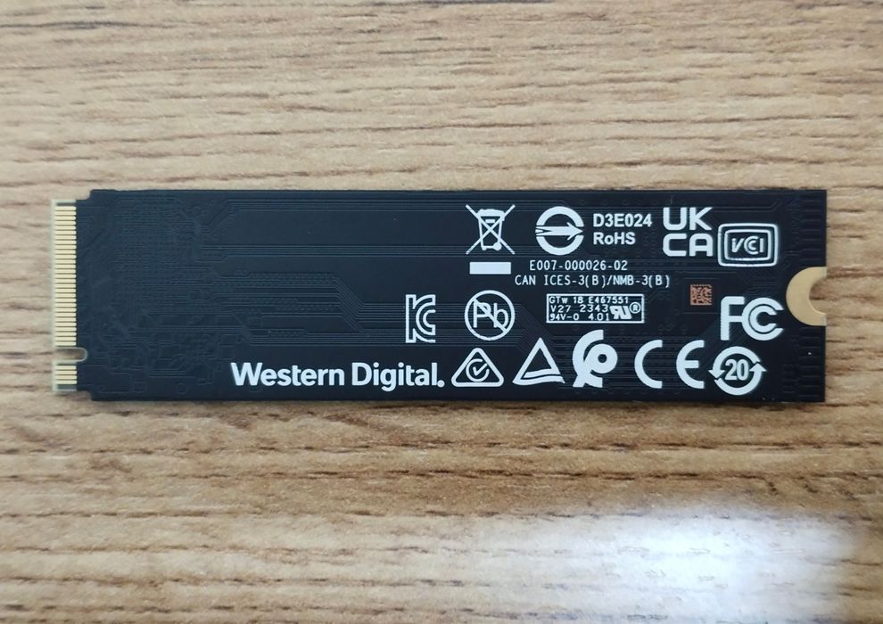Ssd NvMe m2 512gb