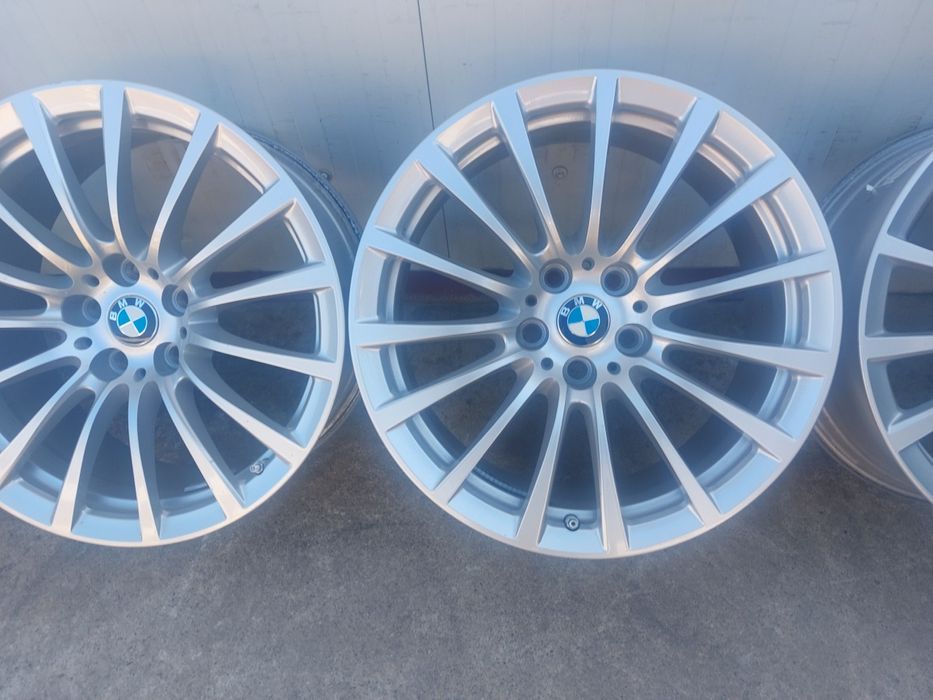 Set jante din aluminiu originale r18 / Bmw Vw Audi Skoda Seat / 5x112 / STYLE 619 / ET 30 / cu senzori de presiune