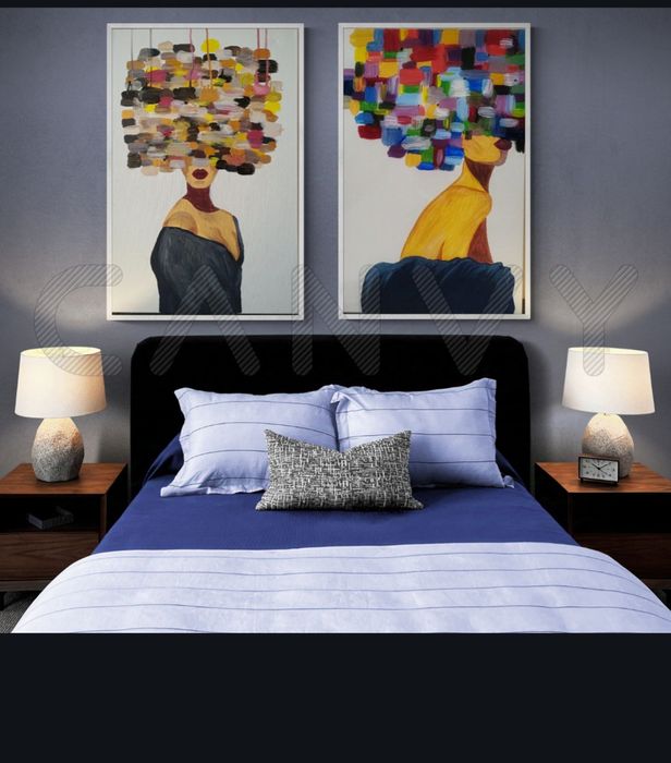 Картини от акрил и маслени бои