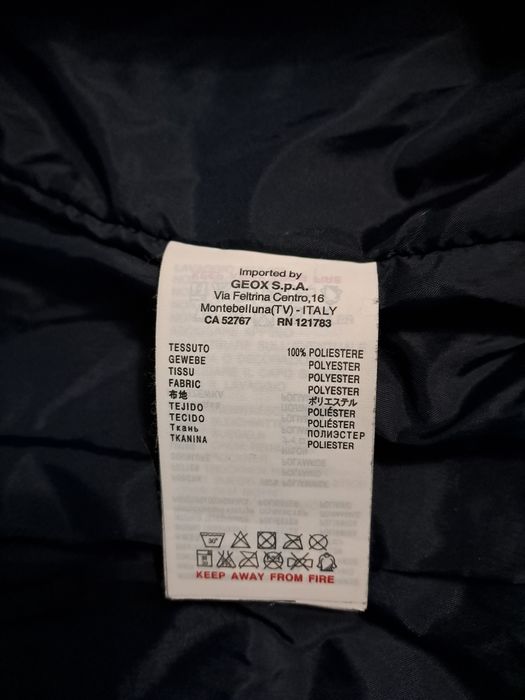 Мъжко оригинално яке на GEOX RESPIRA