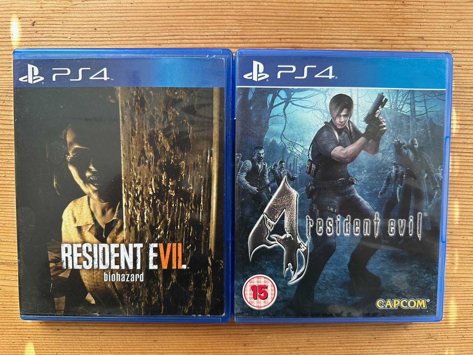 Resident Evil 7: Biohazard + Resident Evil 4 HD Remaster PlayStation 4 PS4 PlayStation 5 PS5
