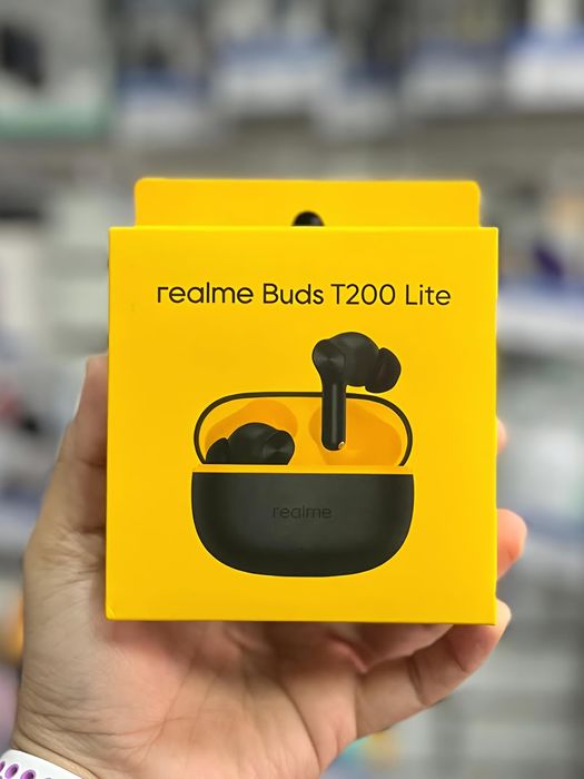 Новые Realme Buds T200 Lite / В наличии 2 стильных цвета.