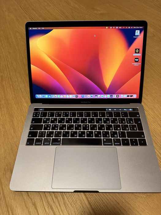 MacBook Pro 13 Touch Bar 2,4GHz, 8GB, 512GB, A1989, Cutie