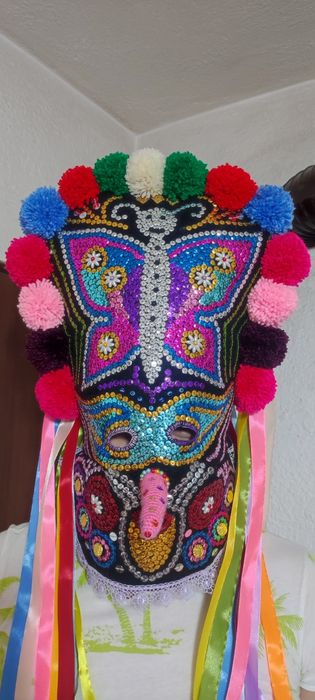 Кукерска маска, гугла,капашон, нова, новодел