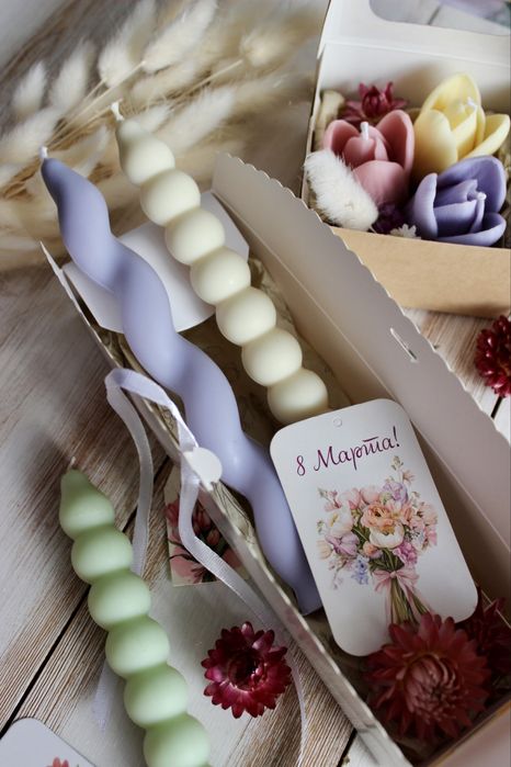 Столовые свечи как из пинтерест