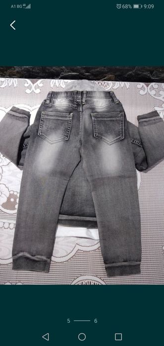 Детски дънкови комплект