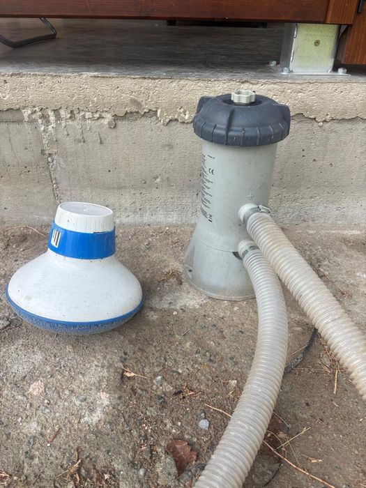 Piscina supraterana cu cadru metalic 4.5 metri diametru