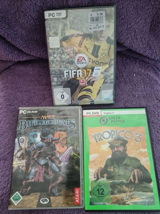 Set 4 jocuri PC retro impecabile