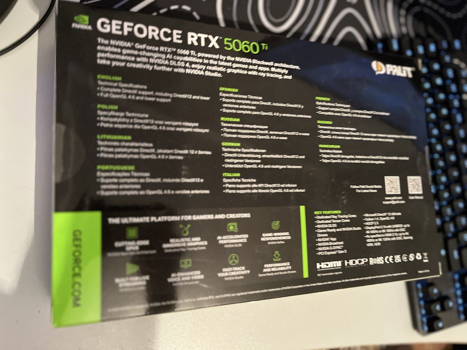 RTX 5060 ti новая