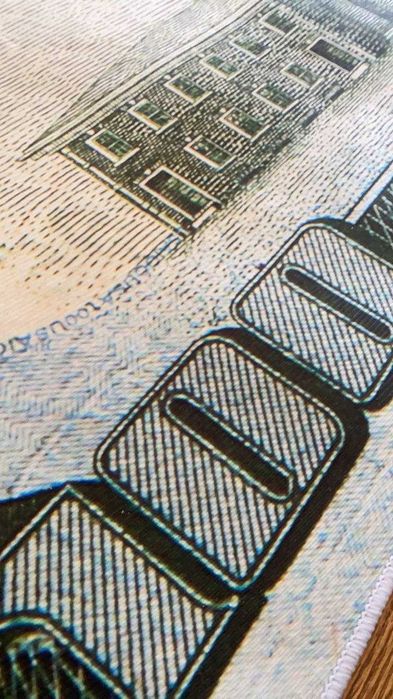 Ковер с принтом доллара