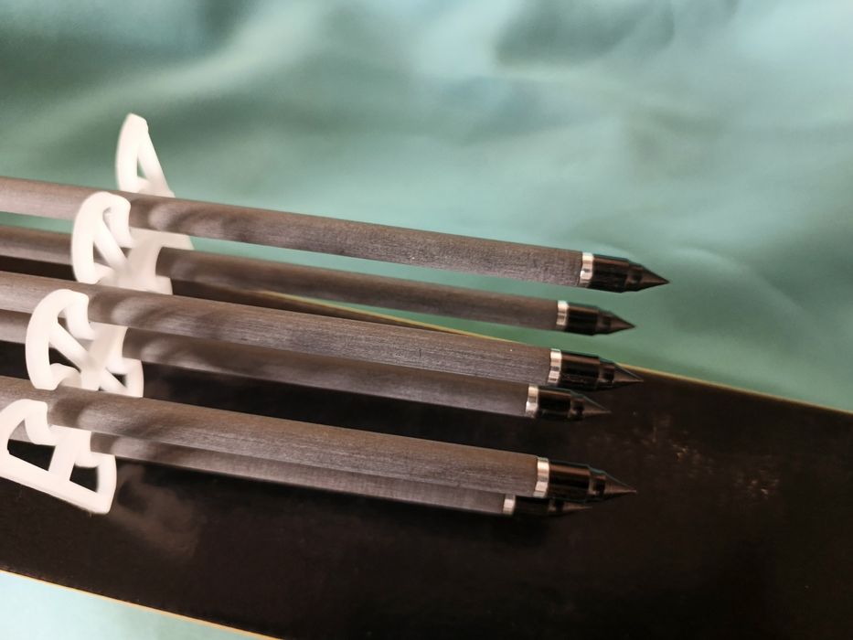 Set 6 Sageti Fibra de Carbon Sageata 76cm Foarte Ascutite Arc Tir