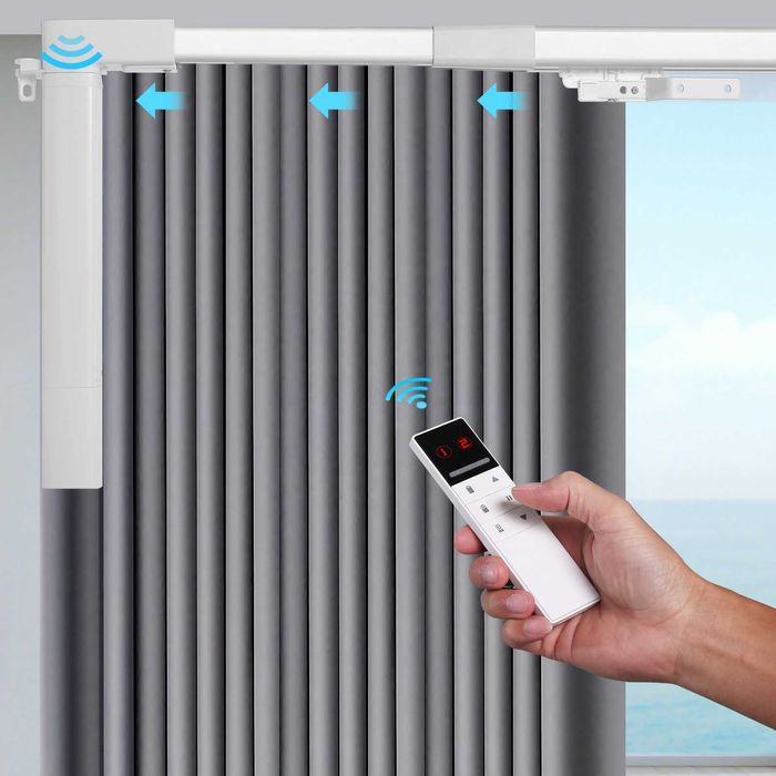 Sine electrice pentru perdele si draperii motorizate - control WI-FI